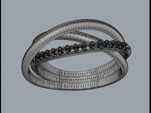 Multi Layer Ring 3D Baskı Modeli
