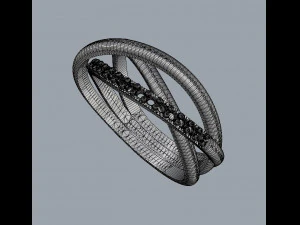Multi Layer Ring 3D Print Model
