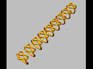 Heart Knot Ring 3D 프린트 모델