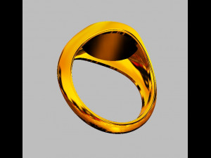 Star of David - Signet Ring 3D Print Model