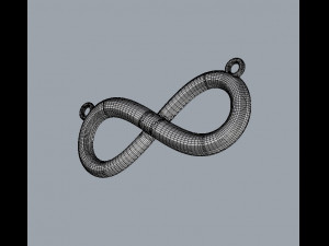 Infinity Necklace 3D प्रिंट मॉडल