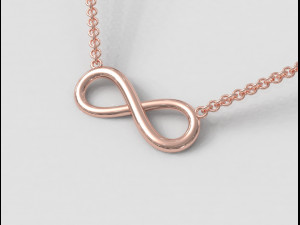 Infinity Necklace 3D प्रिंट मॉडल