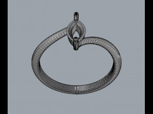 Marquise Ring 3D 프린트 모델