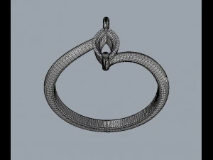 Marquise Ring 3D Print Model