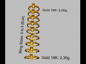 Marquise Ring 3D 프린트 모델