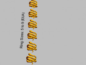 Sneak Ring 3D 프린트 모델