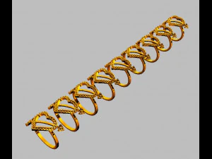 Heart Diamond Ring 3D Print Model