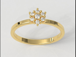 Engagement Ring Modèles 3D en vedette
