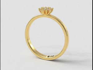Engagement Ring Modèles 3D en vedette