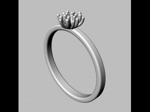 Engagement Ring Modèles 3D en vedette