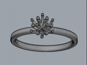 Engagement Ring Modèles 3D en vedette