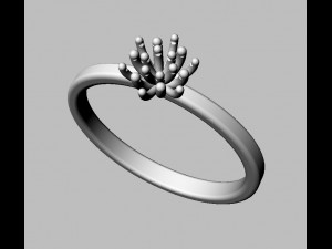 Engagement Ring Modèles 3D en vedette
