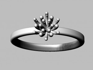 Engagement Ring Modèles 3D en vedette