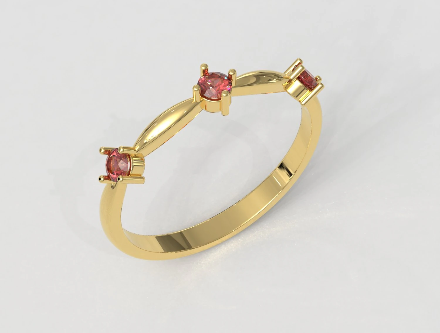 Collectible Gemstone Ring 3D Print Model .c4d .max .obj .3ds .fbx .stl .blend 