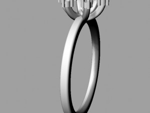 Pearl Classic Ring 3Dプリントモデル