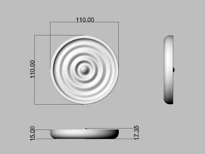 Incense Holder 3D Print Model