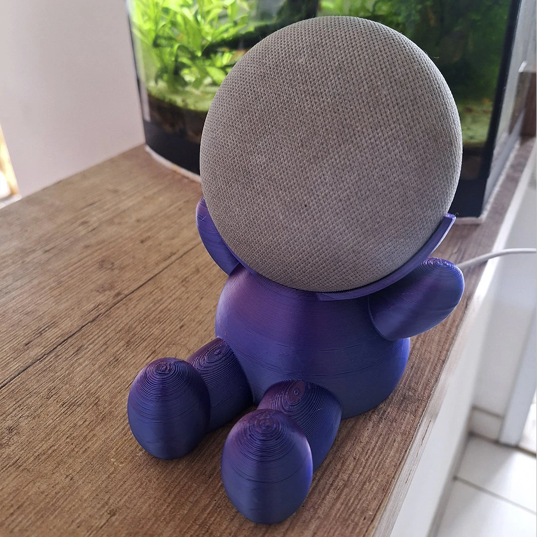 Google Home Mini Support 3D Print Model .c4d .max .obj .3ds .fbx .stl .blend 