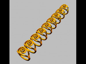 5mm Diamond Solitaire Ring Modelo de Impressão 3D