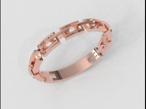 Chain Ring 3D Print Model