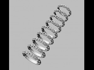Chain Ring 3D Print Model
