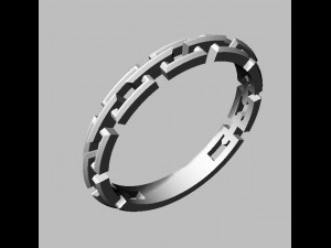 Chain Ring 3D Print Model