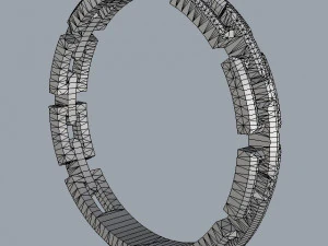Chain Ring 3D Print Model