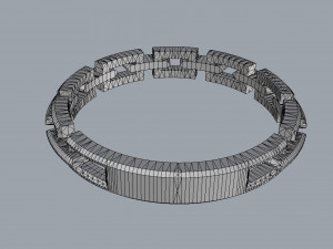 Chain Ring 3D Print Model
