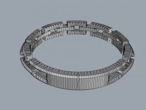 Chain Ring 3D Print Model