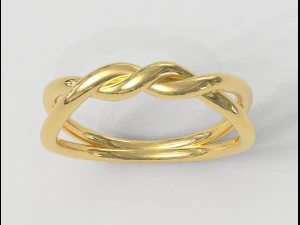 Anel de n&oacute; Modelo de Impressão 3D