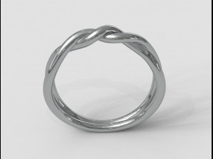 Knot Ring Modelo de Impressão 3D