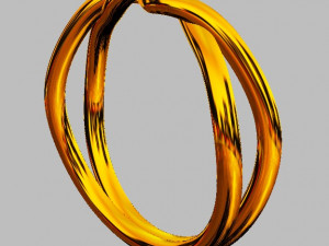 Knot Ring Modelo de Impressão 3D