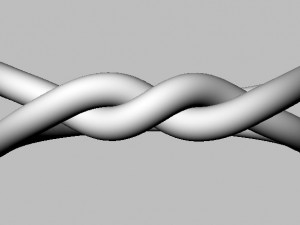 Knot Ring Modelo de Impressão 3D