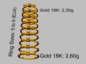 Bow Knot Ring 3D Принт Модель