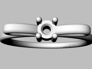 Bow Knot Ring 3D Принт Модель