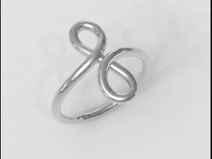 Knot Ring 3D Print Model
