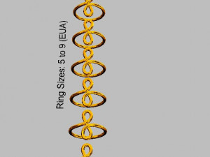 Knot Ring 3D Print Model