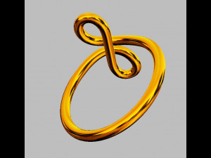 Knot Ring 3D Print Model