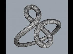 Knot Ring 3D Print Model