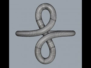 Knot Ring 3D Print Model