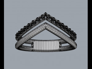 Double Ring 3D 프린트 모델