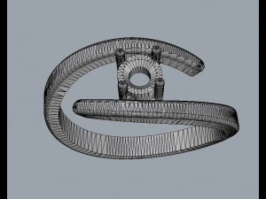 4mm Solitaire Ring 3D Print Model