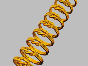 Knot Ring Modello di stampa 3D