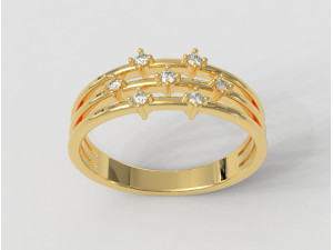 Diamond Ring 3D 프린트 모델