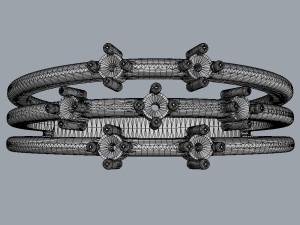 Diamond Ring 3D Print Model