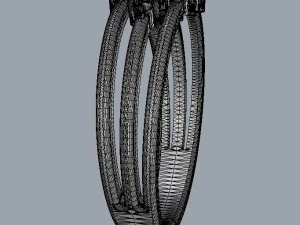 Diamond Ring 3D Print Model
