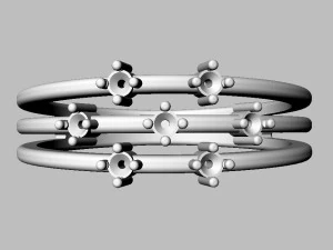 Diamond Ring 3D Print Model