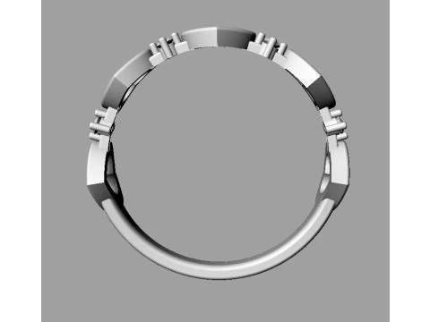 Heart Diamond Ring 3D Print Model