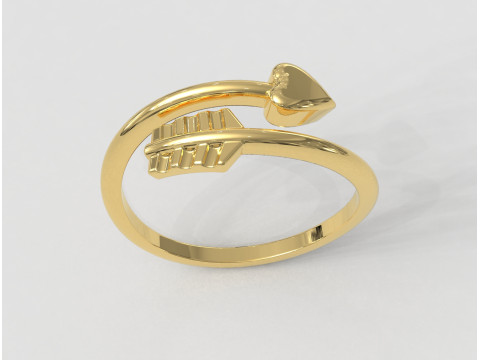 Arrow Ring Modèles 3D en vedette