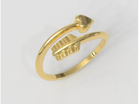 Arrow Ring 3D Print Model
