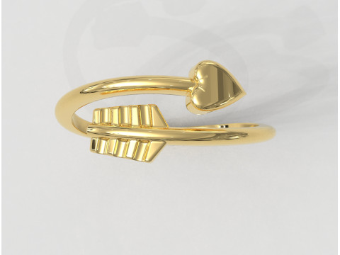 Arrow Ring 3D 프린트 모델